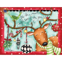 Joyful Reindeer Boxed Christmas Cards